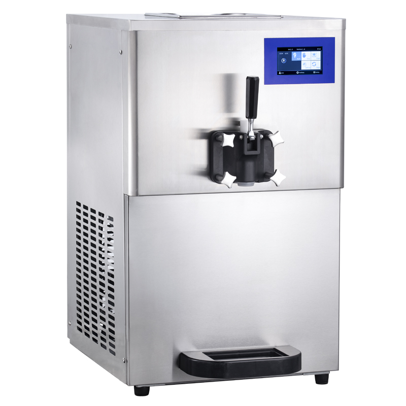BQ115-1 Heat Treatment Mix Hopper Single Flavor Soft Serve Ice cream machine