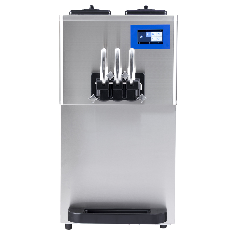 BQ332A-E Mix Low Light Alerts, Electric Air Pump Soft Ice Cream Machine